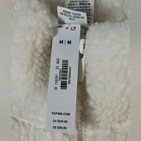 Pink women’s jacket - Picture 3 of 4